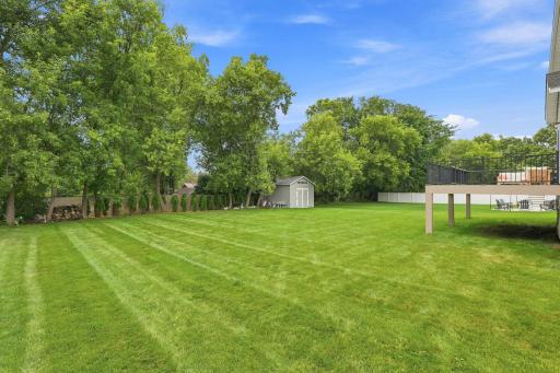 Flat backyard!