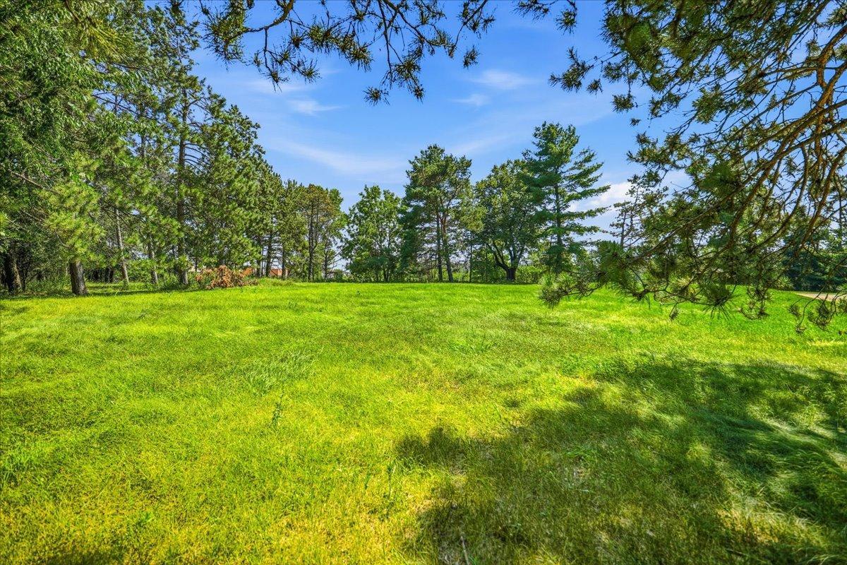 Facing Southeast from private roadway