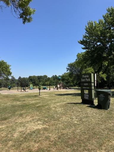 Eden Prairie Public park just a block away!