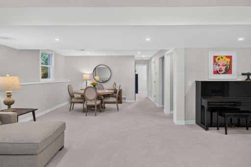 There are 2 additonal bedrooms on this level located down the hallway.