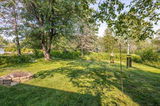 Peaceful and plenty of room in this backyard