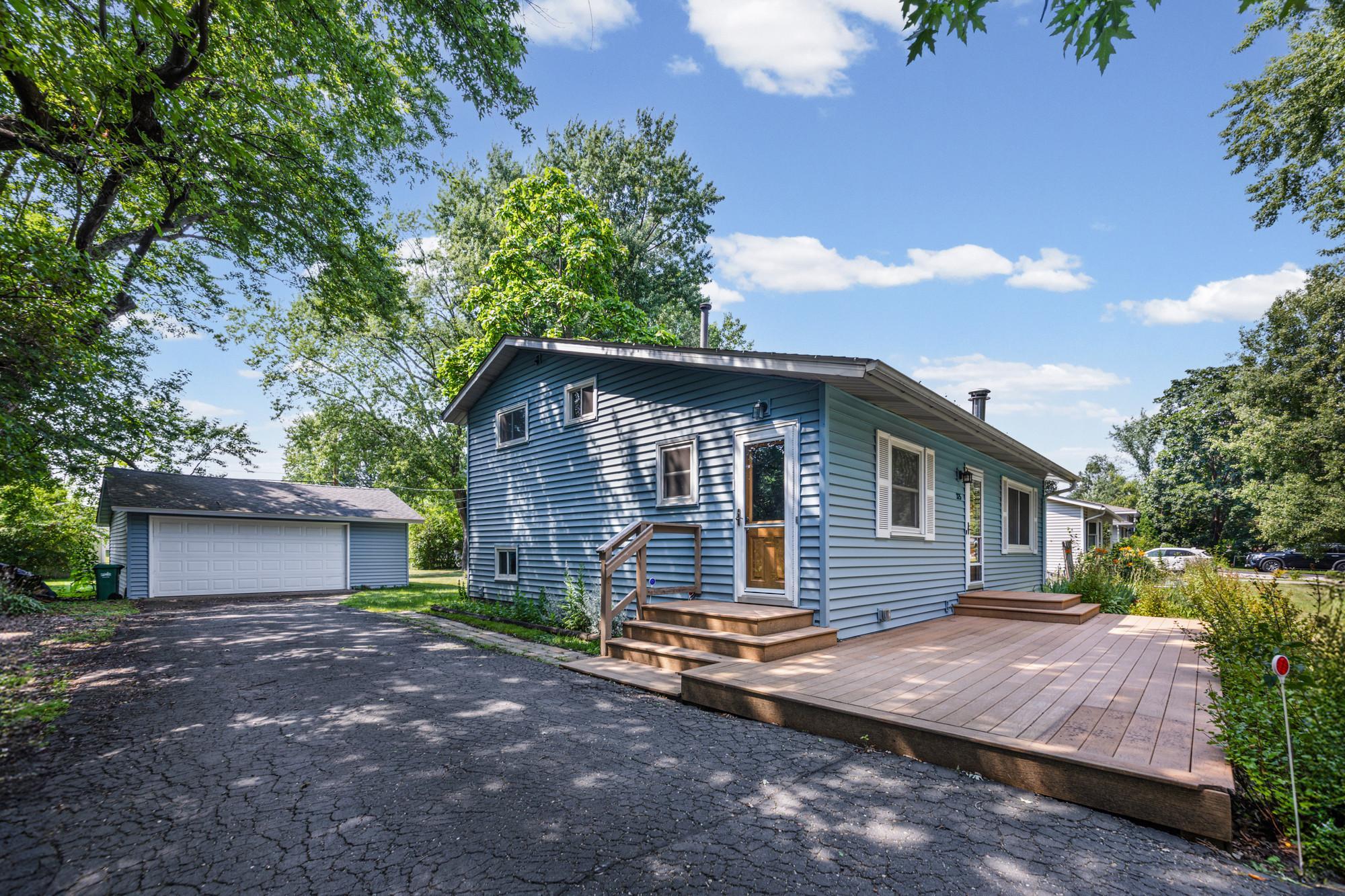 Driveway and Side Porch