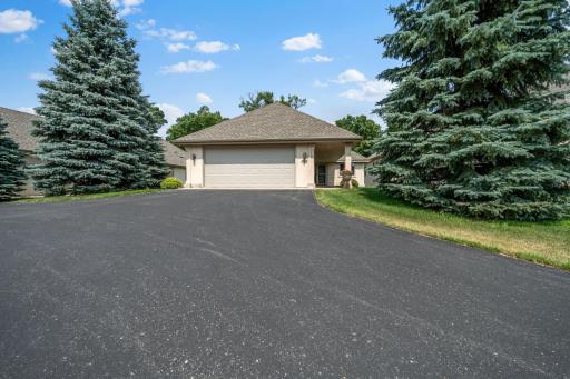 A covered front entry creates a warm first impression.