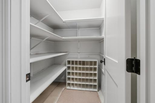Additional storage keeps everything neatly organized.