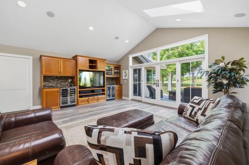 The open-concept great room is designed for effortless everyday living and entertaining.