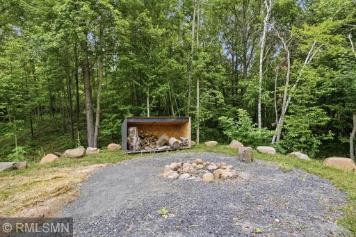 Woodshed with Firepit