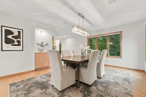 A dedicated dining space with room to gather family and friends.