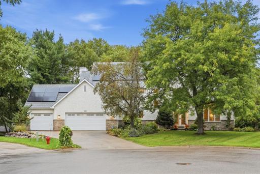 Generous frontage and mature landscaping create a wonderful sense of privacy.