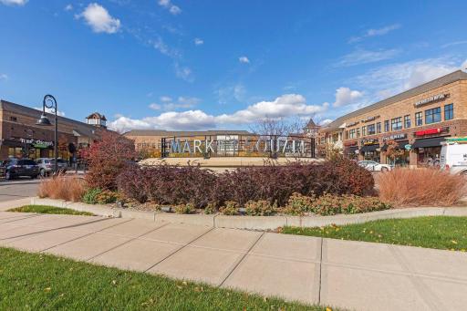 Immediate access to all of your shopping needs is right around the corner.