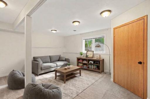 Level Bonus Room: Flexible basement-level space for recreation, hobbies, storage, or home office use. (virtually staged).jpg