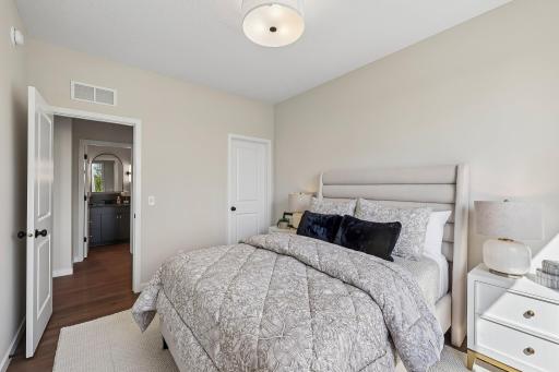 Main Floor bedroom near full bathroom or 2nd office, playroom, hobby room....