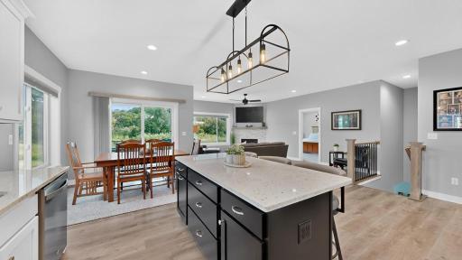 Kitchen to Dining