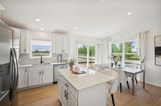 (Photo of a model home, actual finishes may vary)