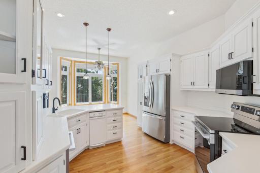 Beautifully updated kitchen! Fresh updated paint and stainless steel appliances just added!