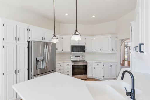 Beautifully updated kitchen! Fresh updated paint and stainless steel appliances just added!