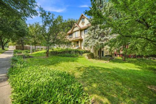 With over 1/2 acre there is room for a pool or a multitude of gardenscapes.