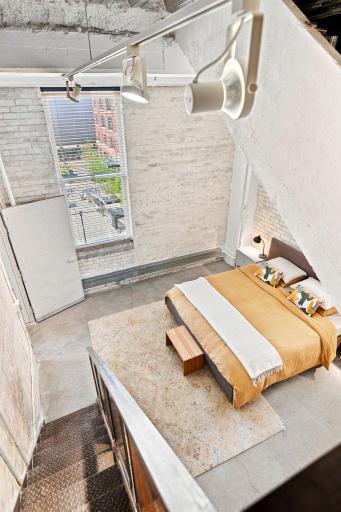 Bedroom views from your own private loft.