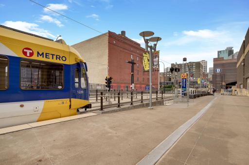 North Loop is only a few blocks away from the Target Field Light Rail stop and myriad public transportation options. All aboard!