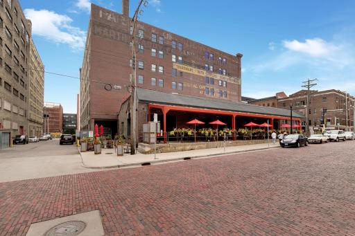 North Loop is full of breweries, boutiques, bars, and restaurants with great patios, like Smack Shack.