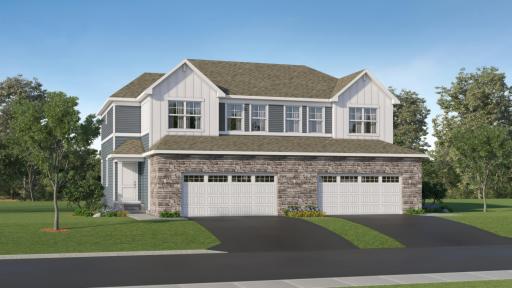 Exterior rendering of the home.