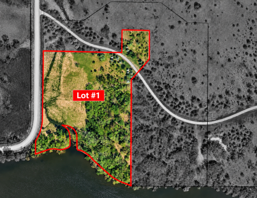 Highlighted Lot #1 Map