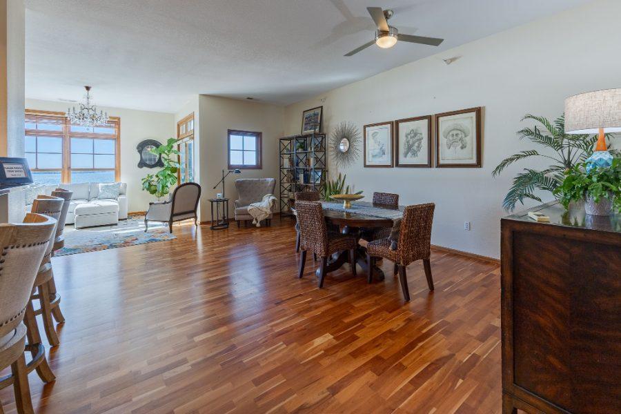 open floor plan