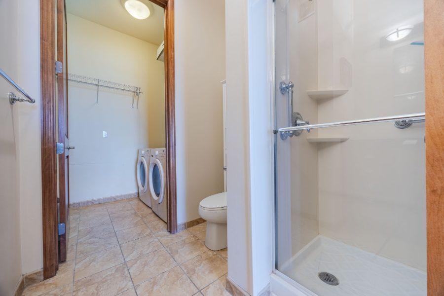 master bath with shower