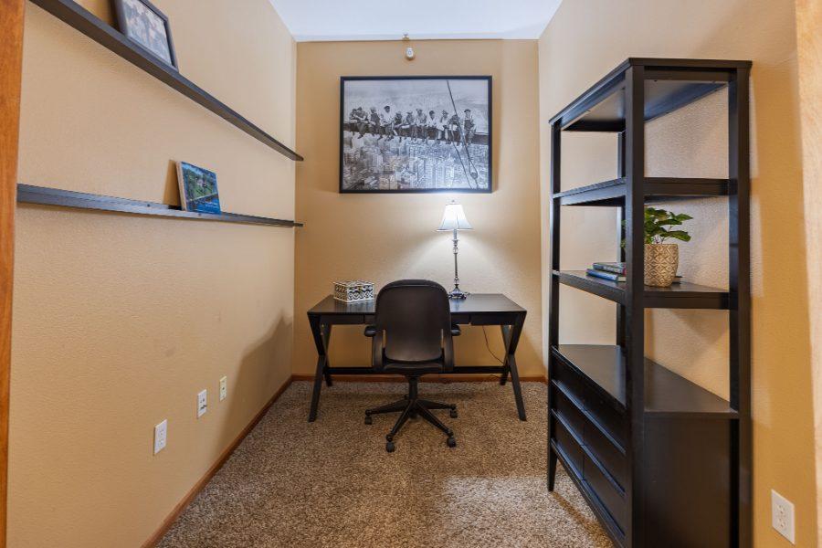 Den w/ french doors