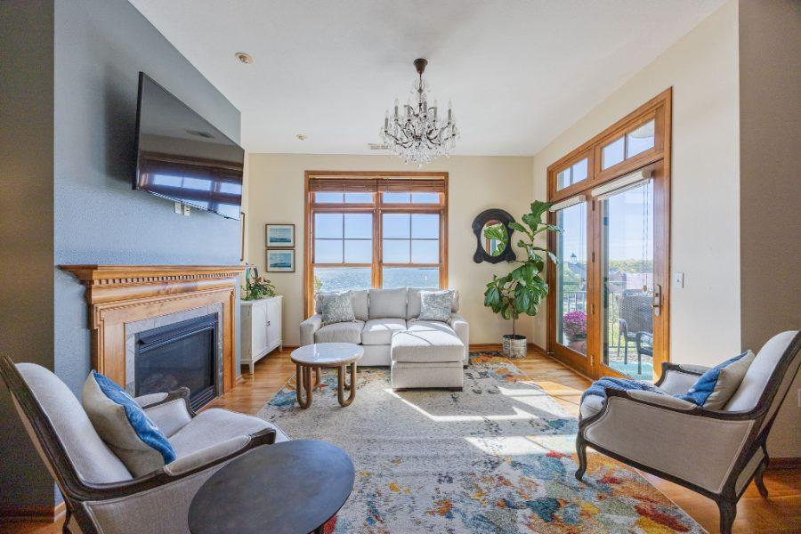 deck off living room