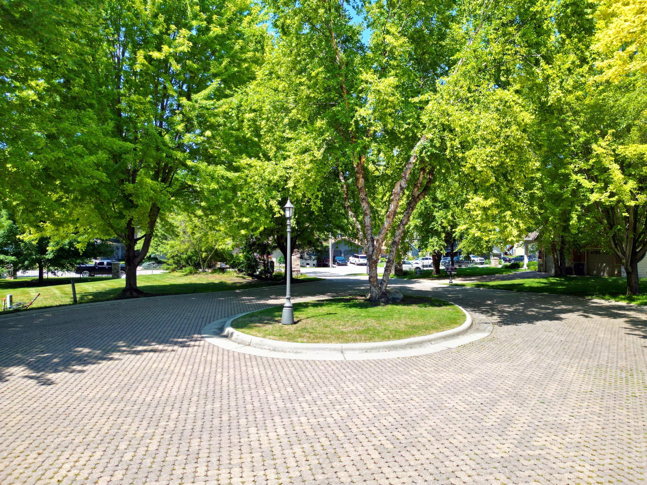 Circle In Front of Home