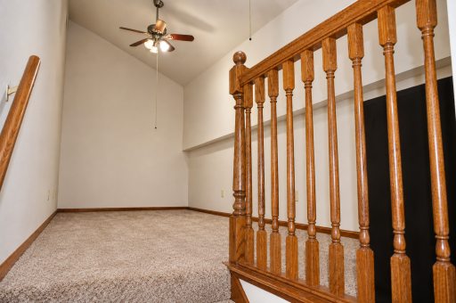 Loft area above the garage