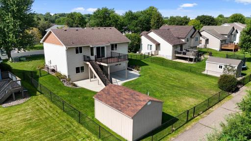 A lot of yard space to enjoy!