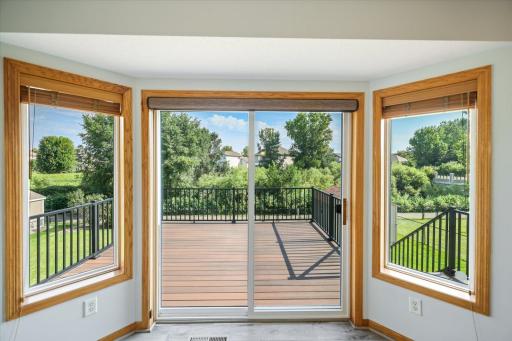 New maintenance-free flooring and railing on your deck!
