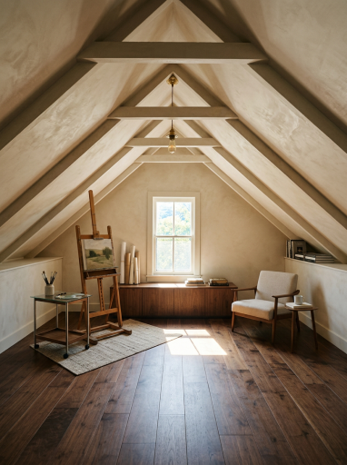Virtually staged (Attic) - Art Studio.png