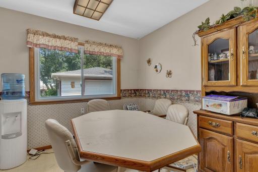 Main level dining room!
