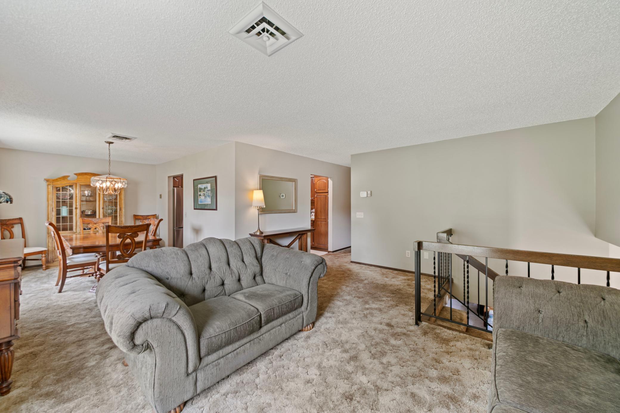 Upper living room (carpet allowance from the sellers)