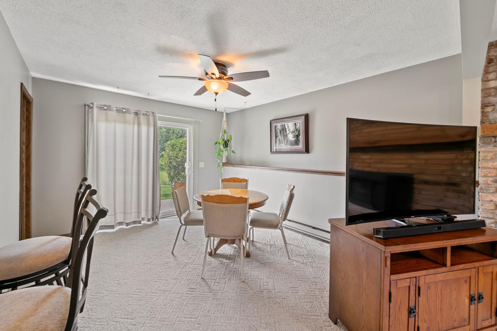 Imagine the pool table right next to the wet bar