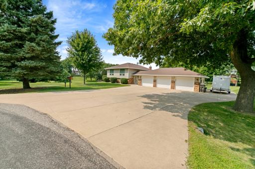 Welcome home w/3 car finished and heated garage