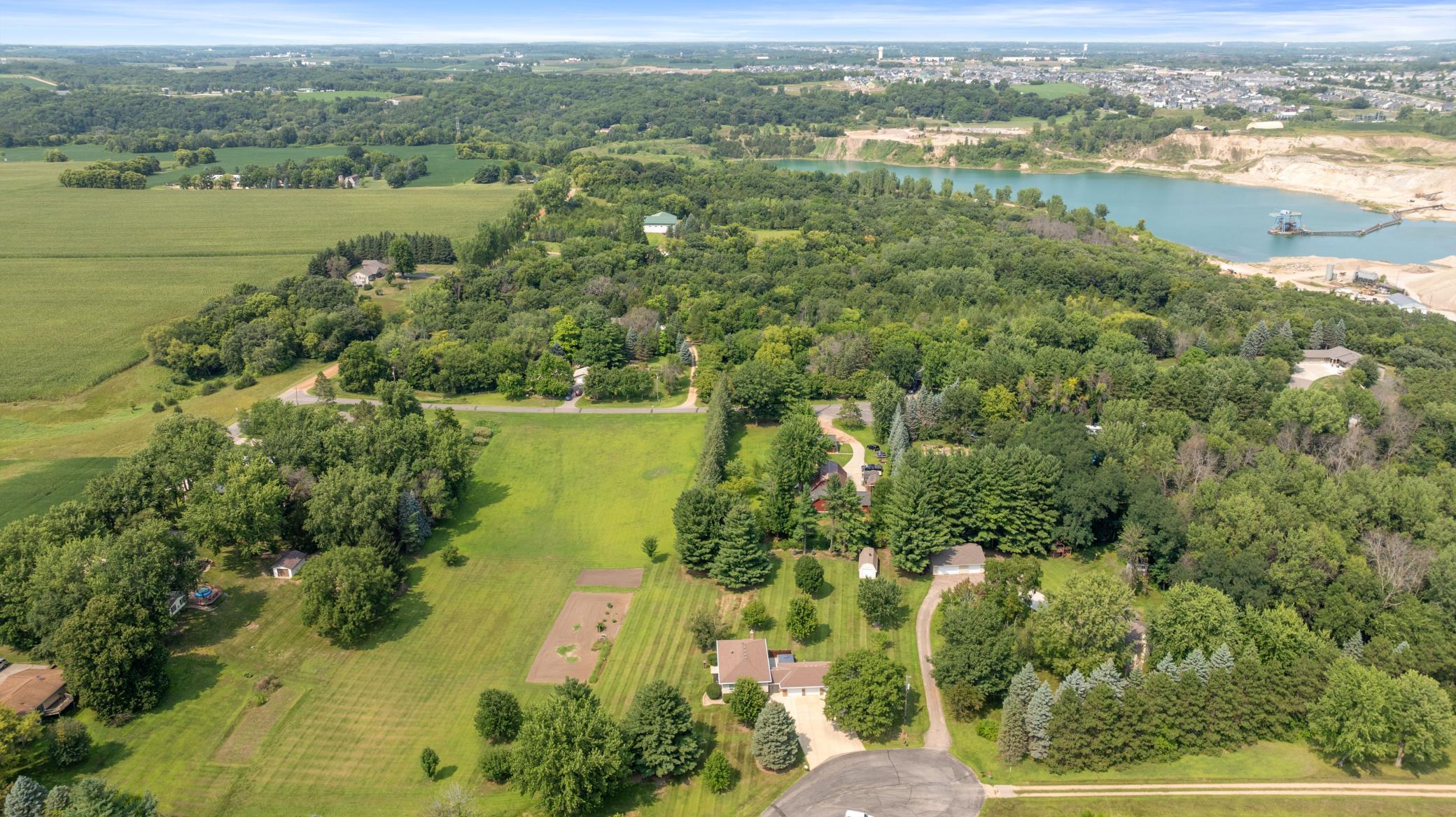 2.6 acres in a cul-da-sac