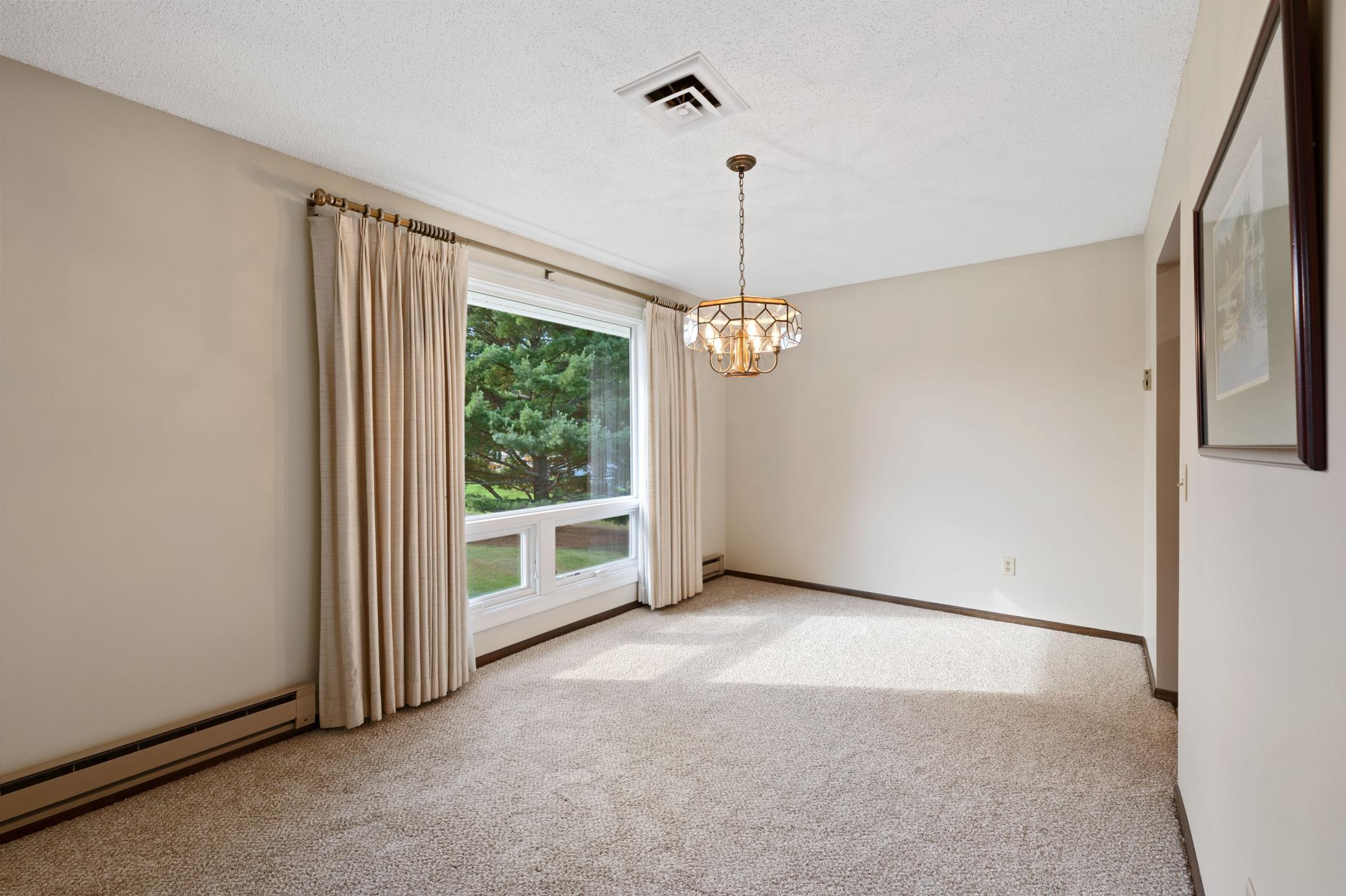 An abundance of natural light in the main area