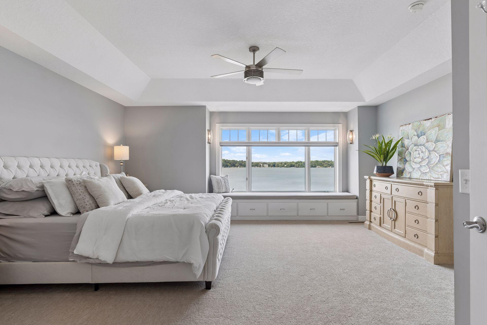 Primary with lake views