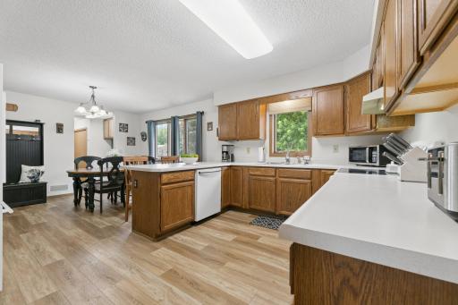 U shape kitchen