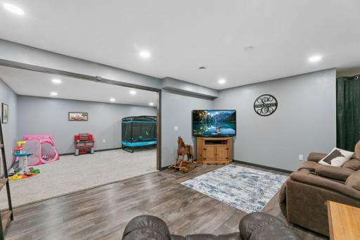 Den to family room view