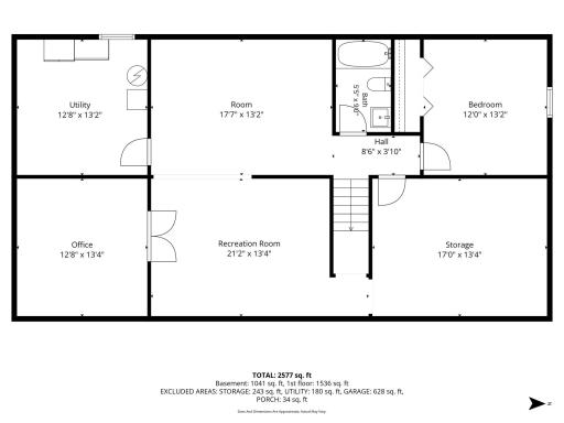 Floorplan Lower Level