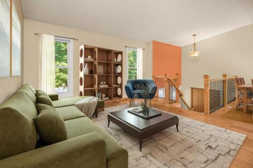 Virtual staging highlights the possibilities of this area!