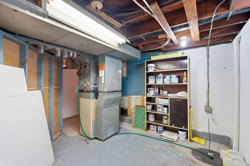 Mechanical Room / Fully Drain Tiled Basement