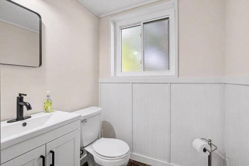Lower level bathroom