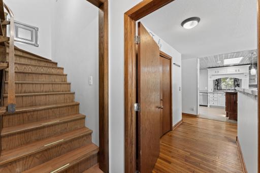 Stairs to primary bedroom