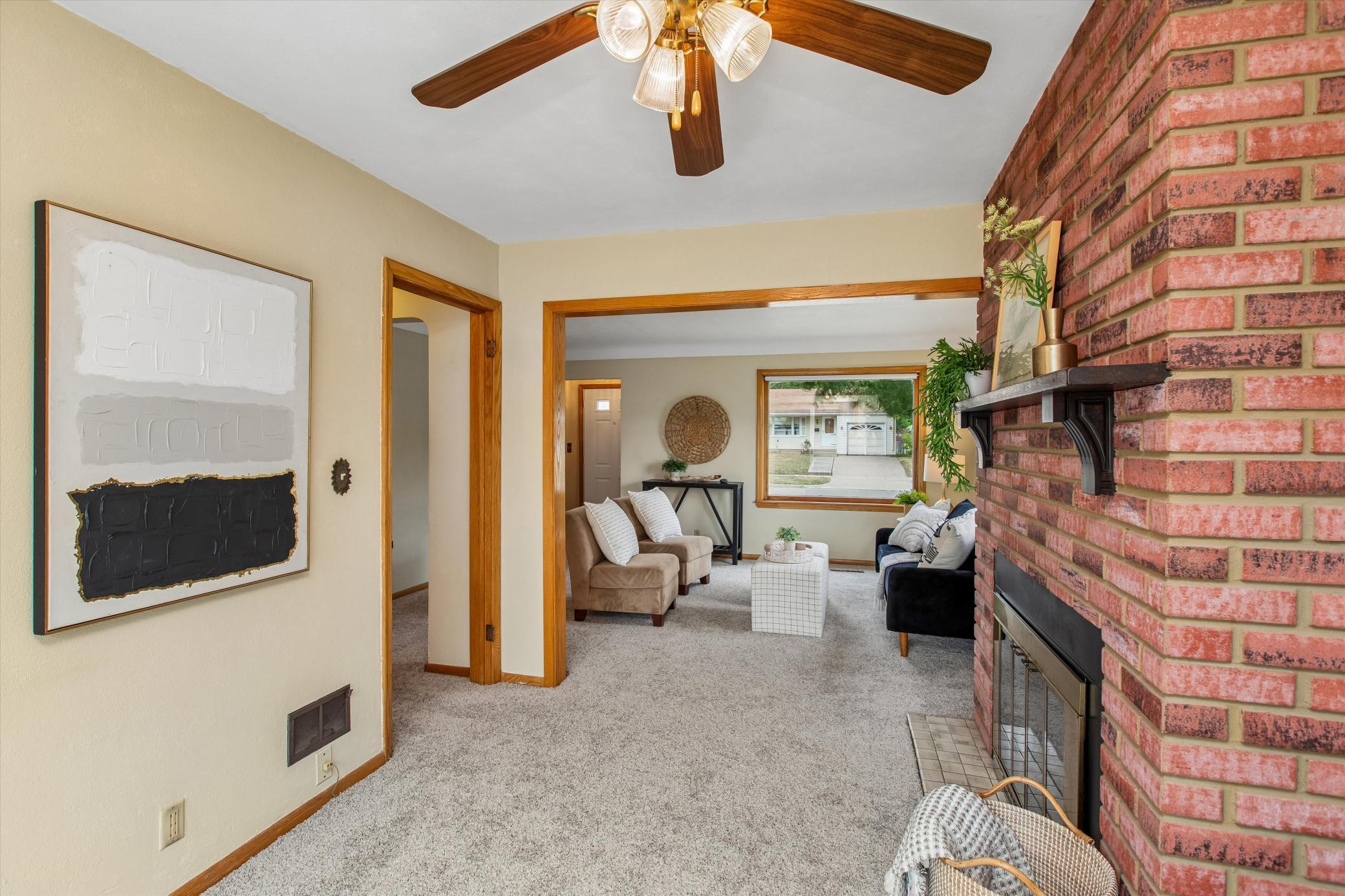 Envision a reading room, study area, music room - so much to enjoy.
