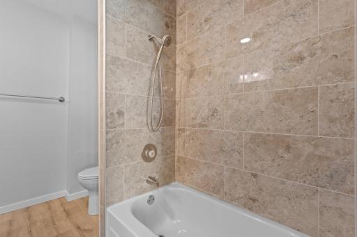 Updated main floor bathroom
